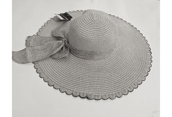 👒 SOMBRERO PLAYERO-CASUAL MOÑO LISO MOD# YC-HAT12160 (AL AZAR)🏖️