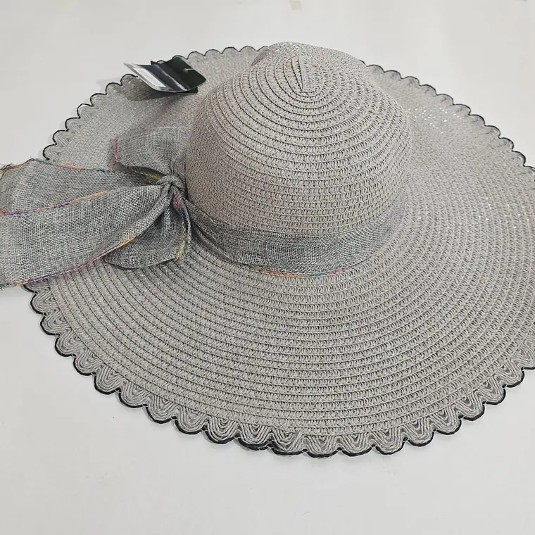 👒 SOMBRERO PLAYERO-CASUAL MOÑO LISO MOD# YC-HAT12160 (AL AZAR)🏖️ 7