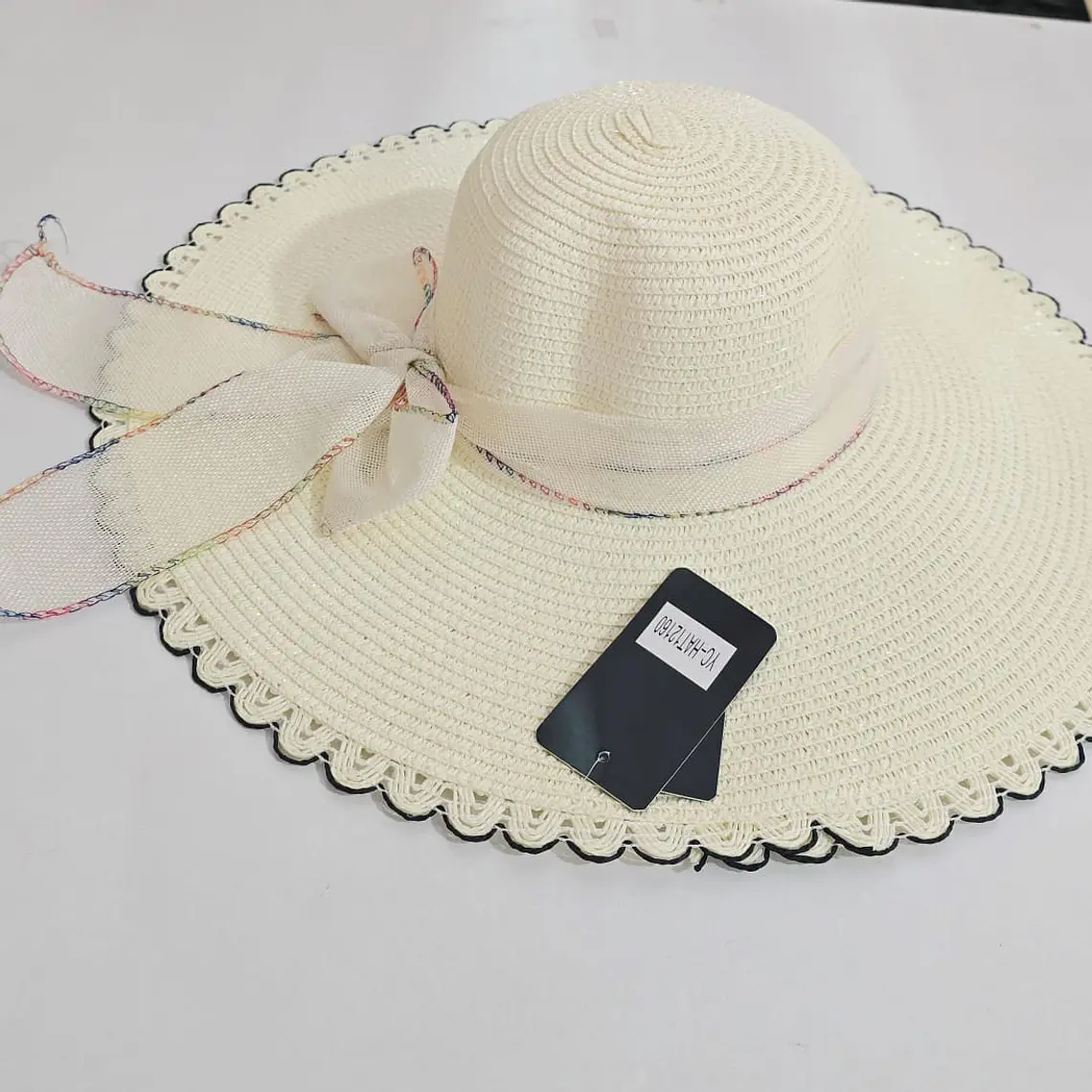 👒 SOMBRERO PLAYERO-CASUAL MOÑO LISO MOD# YC-HAT12160 (AL AZAR)🏖️ 11