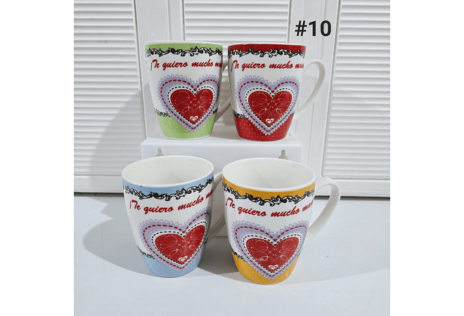 TAZA FELIZ DIA MAMÁ DE 350ML (AL AZAR) 🌸🤱🏾