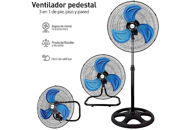 VENTILADOR DE 18 PULGADAS 3 EN 1 MOD# 110V- COPIAR