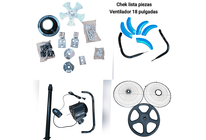 VENTILADOR DE 18 PULGADAS 3 EN 1 MOD# 110V- COPIAR