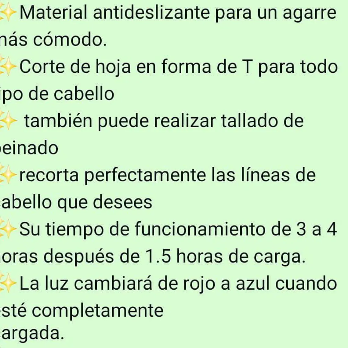 RASURADORA VITANGE T9 RECARGABLE PARA CABALLERO MOD#CORT 9