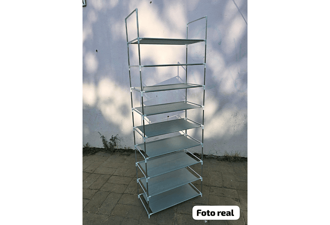 ORGANIZADOR PARA ZAPATOS COLOR GRIS MOD# 8105-9   👞🗄️