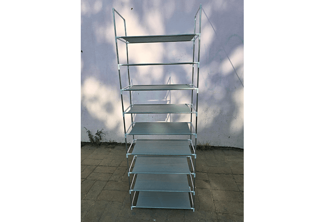 ORGANIZADOR PARA ZAPATOS COLOR GRIS MOD# 8105-9   👞🗄️