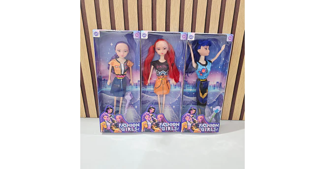 MUÑECA K-POP CON ACCESORIOS AL AZAR MOD# KPG3 (CAJA CHICA)