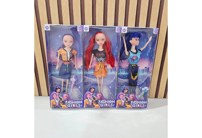 MUÑECA K-POP CON ACCESORIOS AL AZAR MOD# KPG3 (CAJA CHICA)