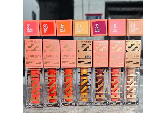 RUBOR LÍQUIDO MAYBELLINE NEW YORK SUNKISSER BLUSH MOD# 16Y801  🛍️💋