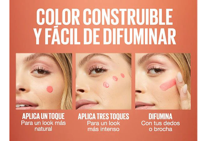 RUBOR LÍQUIDO MAYBELLINE NEW YORK SUNKISSER BLUSH MOD# 16Y801  🛍️💋