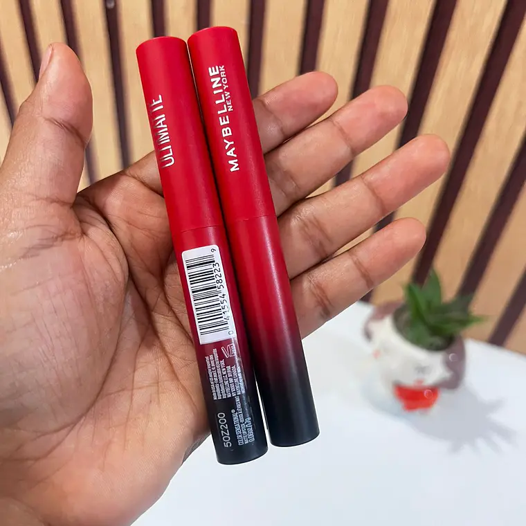 💋MORE SCARLET LABIAL SENSATIONAL ULTIMATTE SLIM LIPSTICK DE MAYBELLINE NEW YORK MOD# 50Z200 4