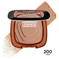 🛍️#200 FAIR PÁLE BRONCEADOR EN POLVO COMPACTO L'ORÉAL PARÍS INFALIBLE 24H FRESH WEAR BRONZER MOD# JEW80W  💋 - Miniatura 1