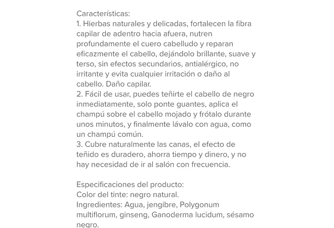 TINTE PARA CABELLO ESPUMOSO DE 500ML "BUBBLE BYE MOD# GRFOO20X (nuevos colores)-