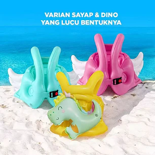 CHALECO SALVAVIDAS CON ALAS O DINO MOD# 992494 🪽🦖🏖️