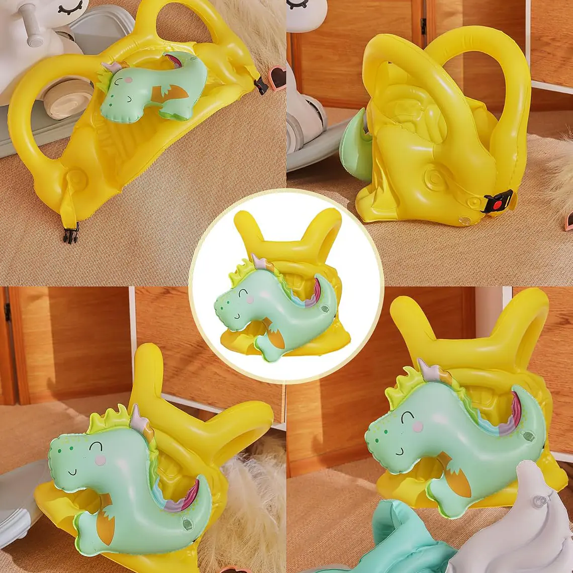CHALECO SALVAVIDAS CON ALAS O DINO MOD# 992494 🪽🦖🏖️ 4