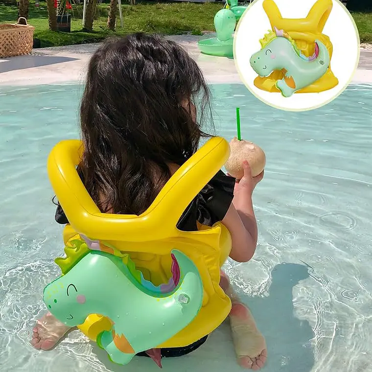 CHALECO SALVAVIDAS CON ALAS O DINO MOD# 992494 🪽🦖🏖️ 5