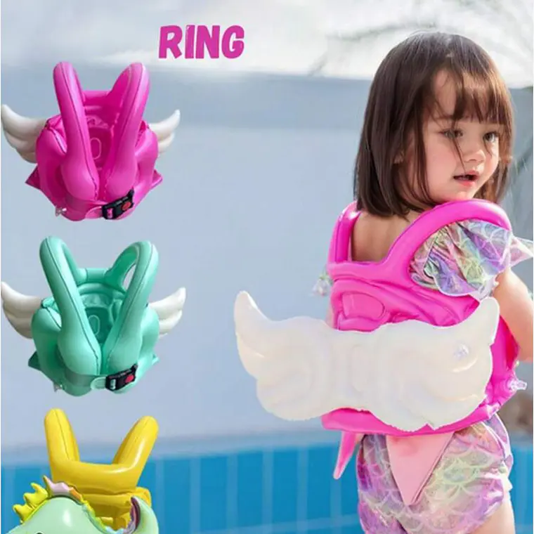 CHALECO SALVAVIDAS CON ALAS O DINO MOD# 992494 🪽🦖🏖️ 6