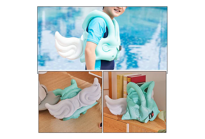 CHALECO SALVAVIDAS CON ALAS O DINO MOD# 992494 🪽🦖🏖️