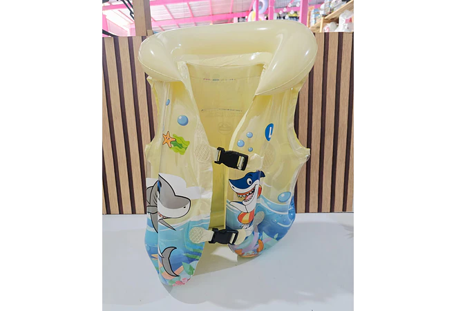 CHALECO SALVAVIDAS CON DISEÑO TIBURÓN MOD# 992498 Y 99🦈 🛟