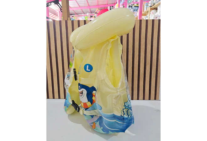 CHALECO SALVAVIDAS CON DISEÑO TIBURÓN MOD# 992498 Y 99🦈 🛟