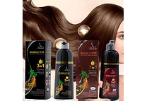 TINTE PARA CABELLO ESPUMOSO DE 500ML "BUBBLE BYE MOD# GRFOO20X (nuevos colores)-