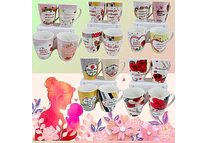 TAZA FELIZ DIA MAMÁ DE 350ML (AL AZAR) 🌸🤱🏾