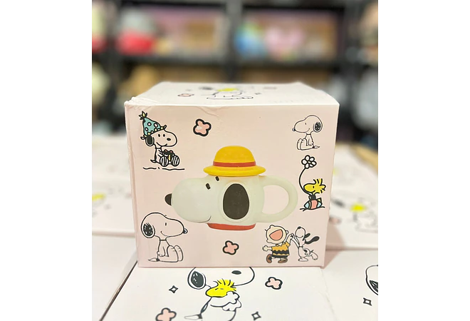 TAZA DE CERÁMICA DISEÑO SNOOPY DE 550ML