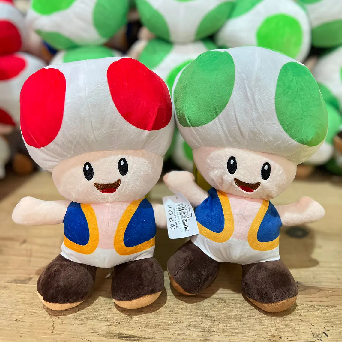 PELUCHE TOAD HONGUITO/MARIO BROSS DE 30CM 1