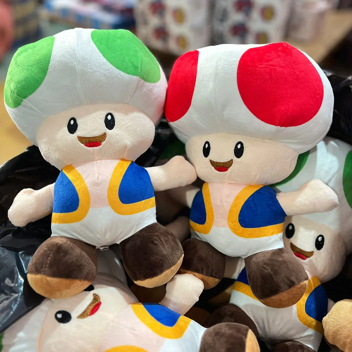 PELUCHE TOAD HONGUITO/MARIO BROSS DE 30CM 2