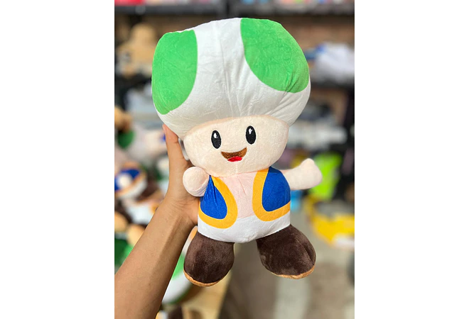 PELUCHE TOAD HONGUITO/MARIO BROSS DE 30CM