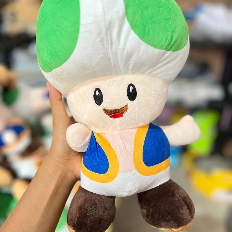 PELUCHE TOAD HONGUITO/MARIO BROSS DE 30CM 3