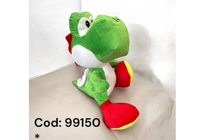 PELUCHE YOSHI DINO VERDE