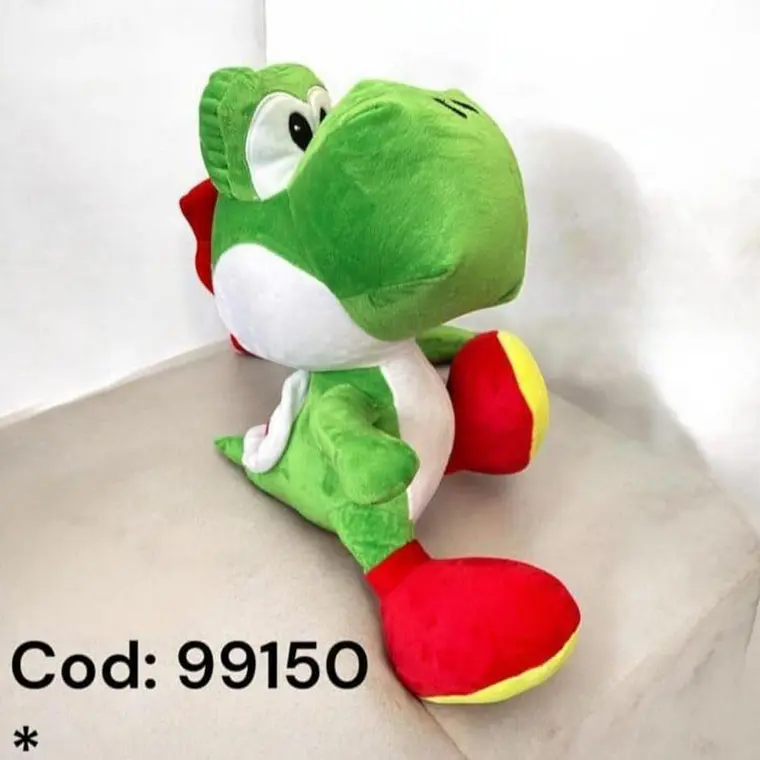 PELUCHE YOSHI DINO VERDE 1