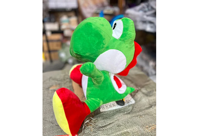 PELUCHE YOSHI DINO VERDE