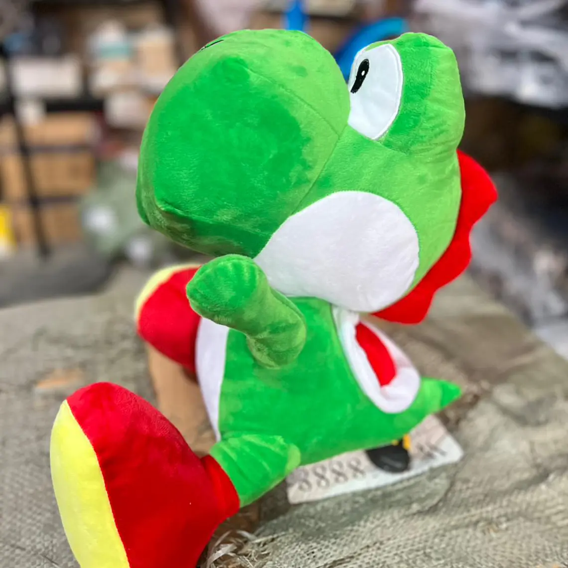 PELUCHE YOSHI DINO VERDE 2