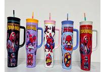 VASO TÉRMICO DE 1200ML DISEÑO SPIDERMAN MOD# 25-termo-142