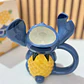 TAZA DISEÑO STITCH CON UNA PIÑA DE 500ML MOD# 25-tcb-130 🍍 - Miniatura 5