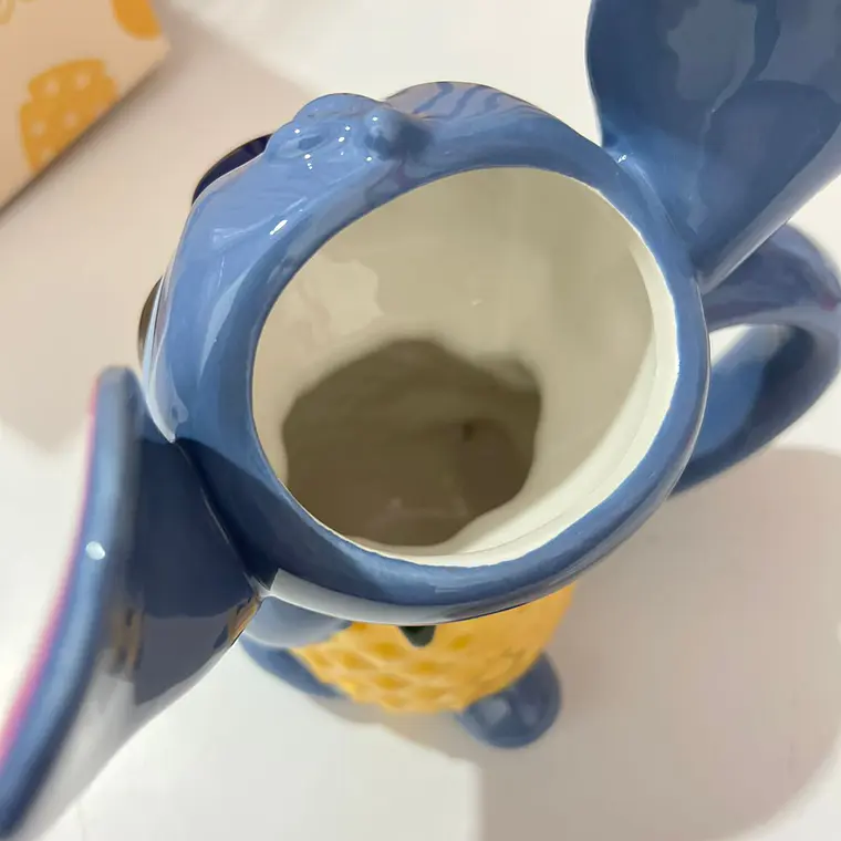 TAZA DISEÑO STITCH CON UNA PIÑA DE 500ML MOD# 25-tcb-130 🍍 7