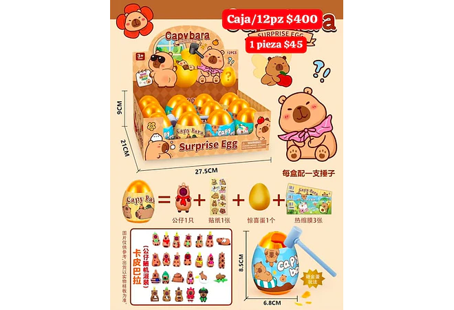 HUEVOS CAPYBARA MOD# 980-6A