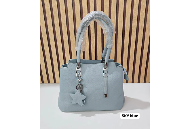 BOLSO DE MANO PARA DAMA CON COLGANTE ESTRELLA MOD# YGX-51  ⭐ 👜