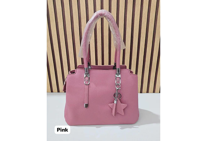 BOLSO DE MANO PARA DAMA CON COLGANTE ESTRELLA MOD# YGX-51  ⭐ 👜