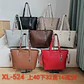 BOLSO GRANDE CON COLGANTE DE HOJA  MOD# XL-524 - Miniatura 1