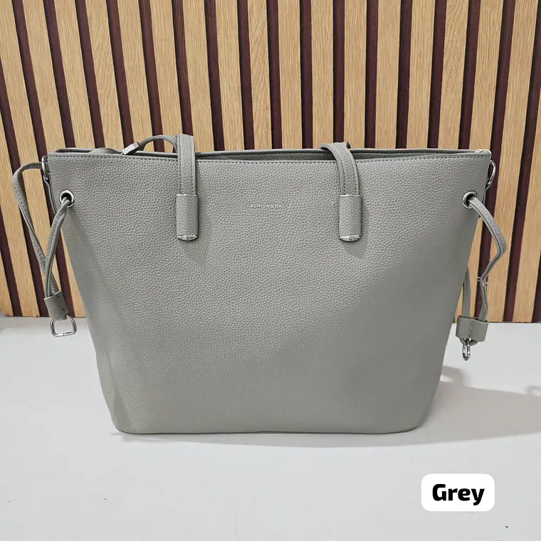 BOLSO GRANDE CON COLGANTE DE HOJA  MOD# XL-524 6