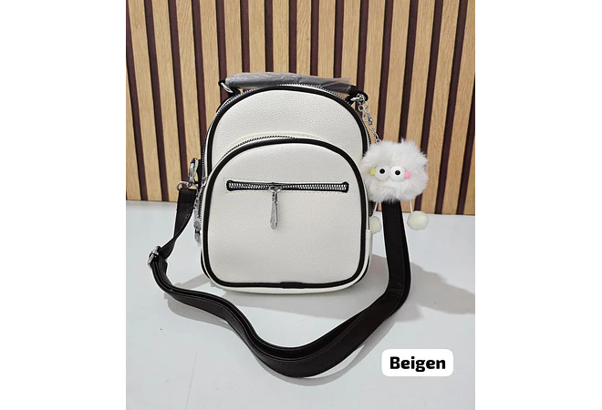 MINI MOCHILITA CON POMPON MOD# 067-149  🎒