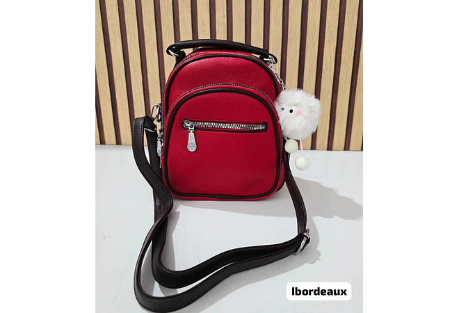 MINI MOCHILITA CON POMPON MOD# 067-149  🎒