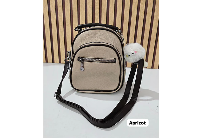 MINI MOCHILITA CON POMPON MOD# 067-149  🎒