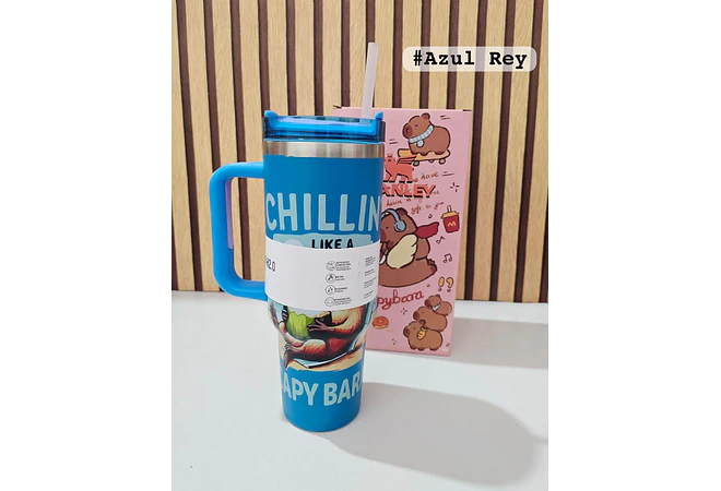 VASO TÉRMICO DE 1.2L /40oz CAPYBARA MOD #CWX-5261