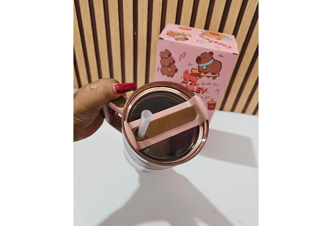 VASO TÉRMICO DE 1.2L /40oz CAPYBARA MOD #CWX-5261