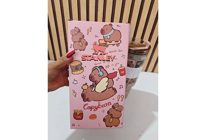 VASO TÉRMICO DE 1.2L /40oz CAPYBARA MOD #CWX-5261