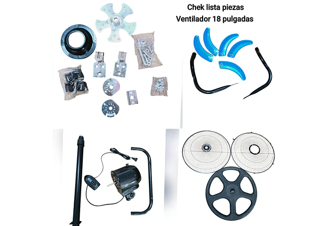 VENTILADOR DE 18 PULGADAS 3 EN 1 MOD# 110V