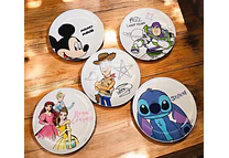 PLATO INFANTIL DE MELAMINA DISEÑO PERSONAJES MOD# ADA079-13/I🍮🍝